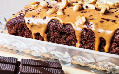 Bolo de Chocolate sem ovos (e sem lactose)