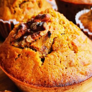 Muffins de Abóbora, Laranja e Nozes - Cozinha Quanto Basta