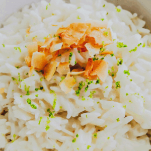 Arroz de Coco e Lima