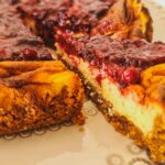 Cheesecake no forno
