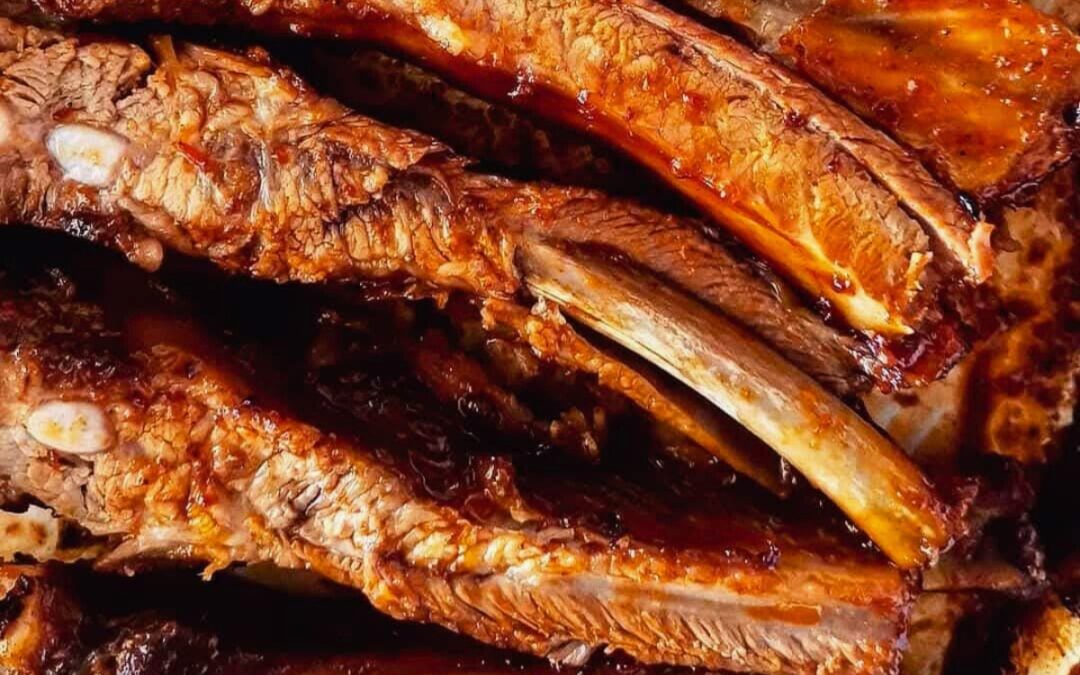 Entrecosto no forno