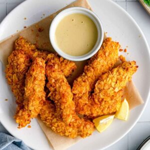 Frango com corn flakes
