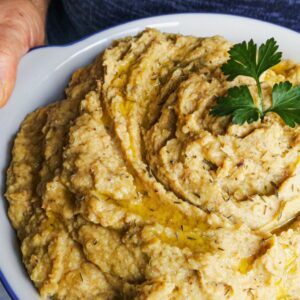 Puré de couve-flor e batata doce