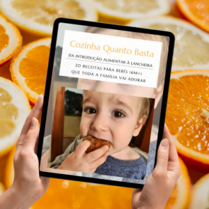 E-Book de Receitas - Da Introdução Alimentar à Lancheira