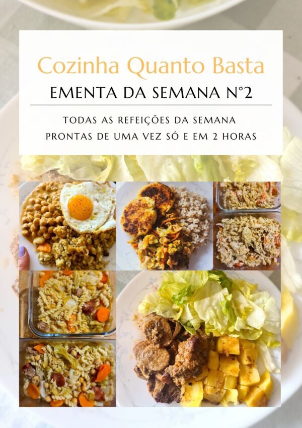Ementa da Semana nº 2