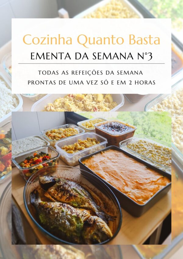 Ementa da Semana nº 3
