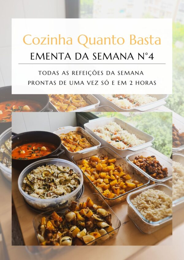 Ementa da Semana nº 4