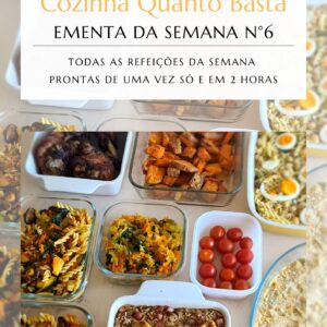 Ementa da Semana nº 6