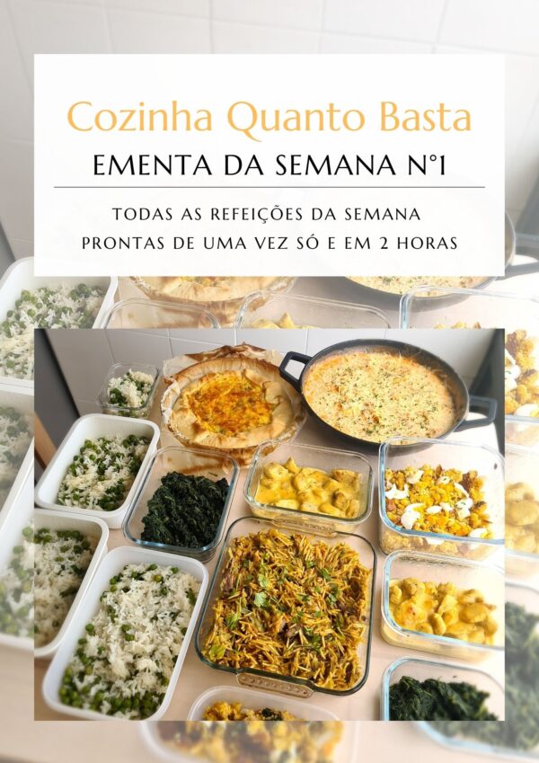 Ementa da Semana - 1