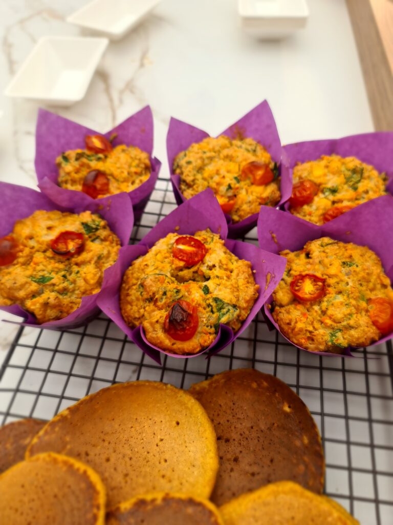 Receita Cozinha Quanto Basta - Muffins de aveia e legumes