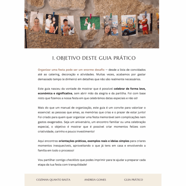 Guia Prático - Como Organizar Uma Festa Leve, Económica mas Memorável - Image 3