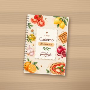 O meu Caderno de Receitas Cozinha Quanto Basta, capa